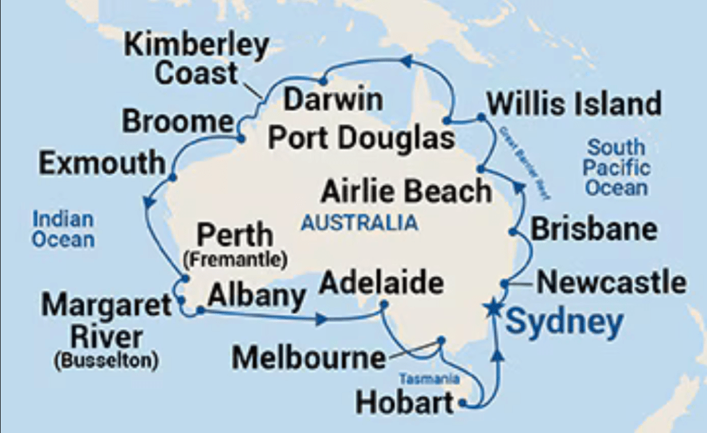 cruise australia